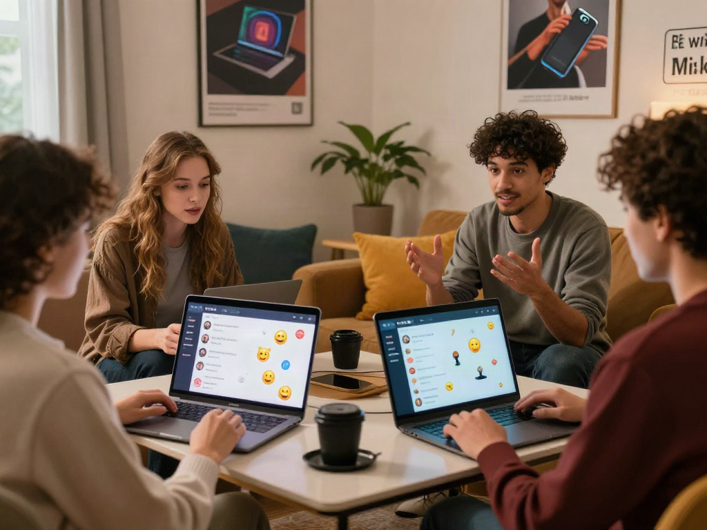 Engaging ai porn chat interface featuring animated discussions and modern technology.