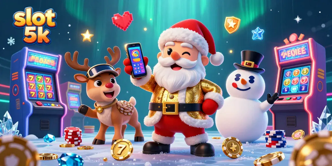 Win big with engaging slot 5k games in this dynamic casino scene