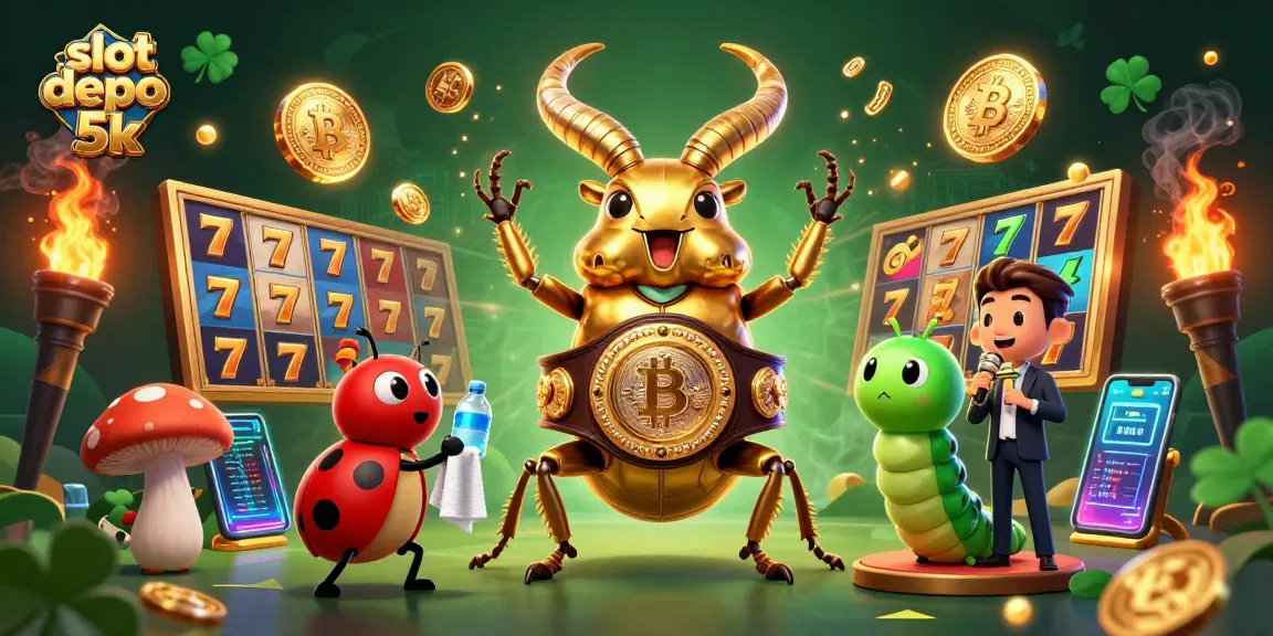 Engage with slot depo 5k featuring vivid slot reels and dynamic gambling elements.